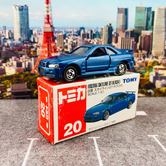 TOMICA 20 NISSAN SKYLINE GT-R (R34) 4904810546924