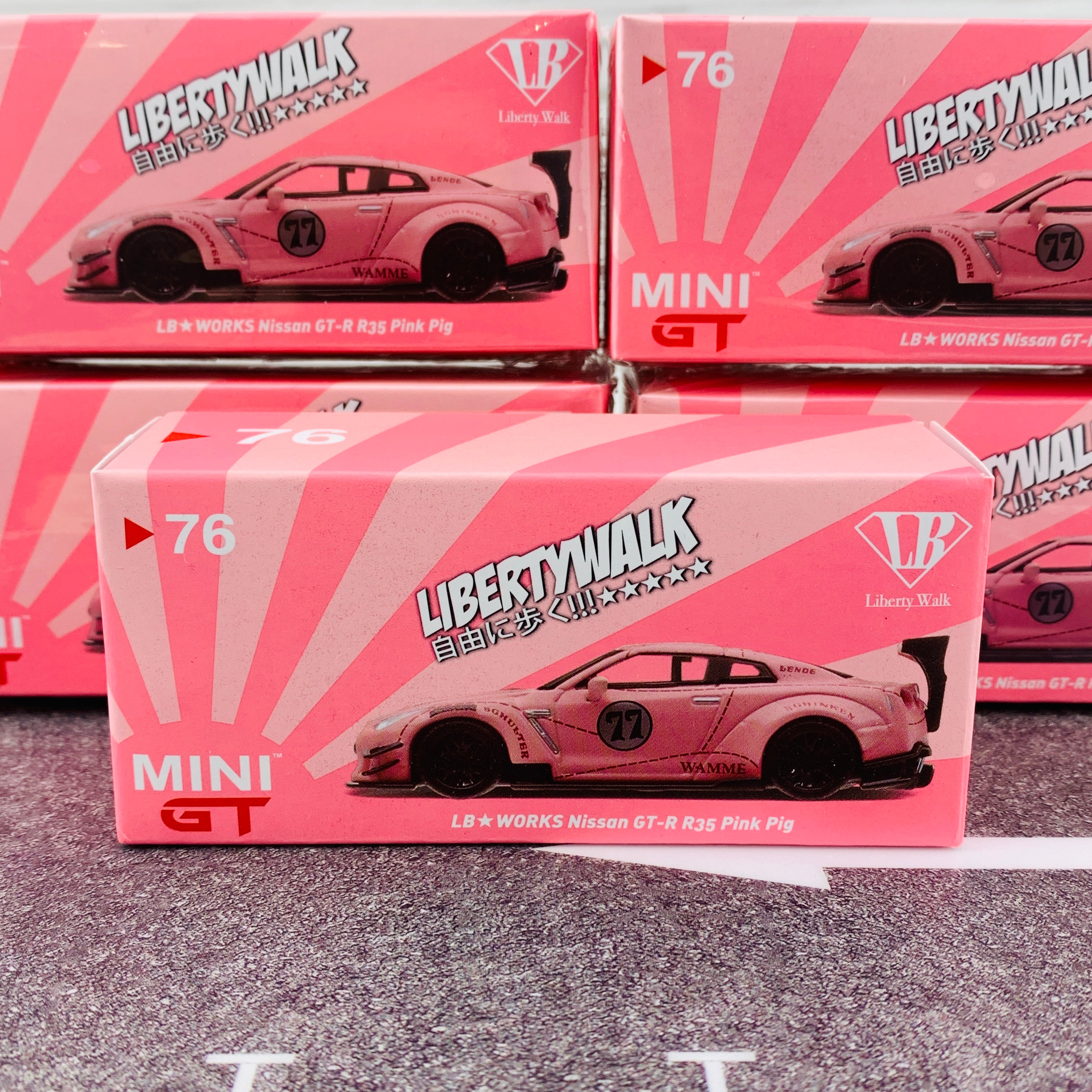 MINI GT 1/64 LB☆Works Nissan GT-R (R35) Type 2, Rear Wing ver 3