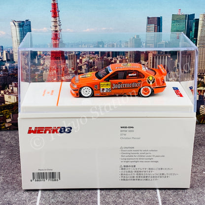 WERK83 1/64 BMW 320i STW Christian Menzel WK83-034b