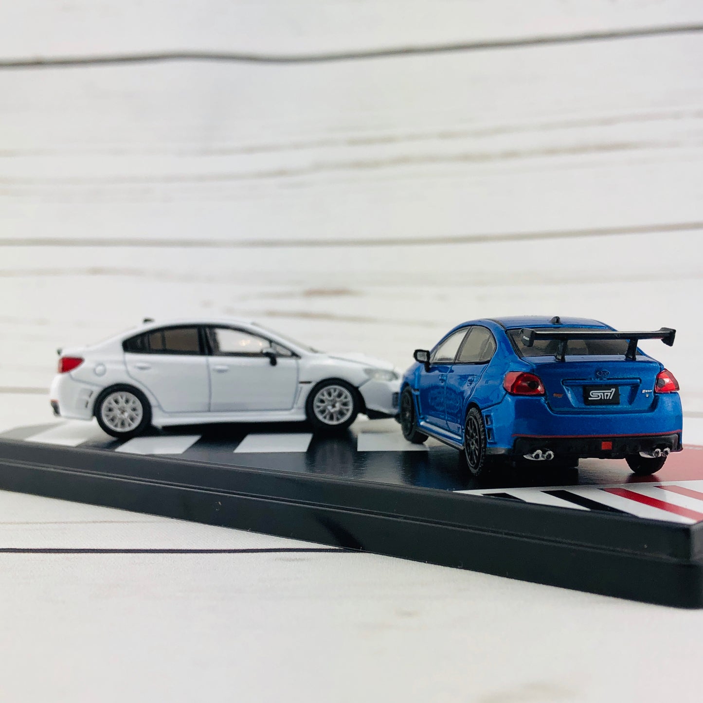 Tarmac Works 1/64 Subaru Impreza WRX STI S207 S208 Boxset