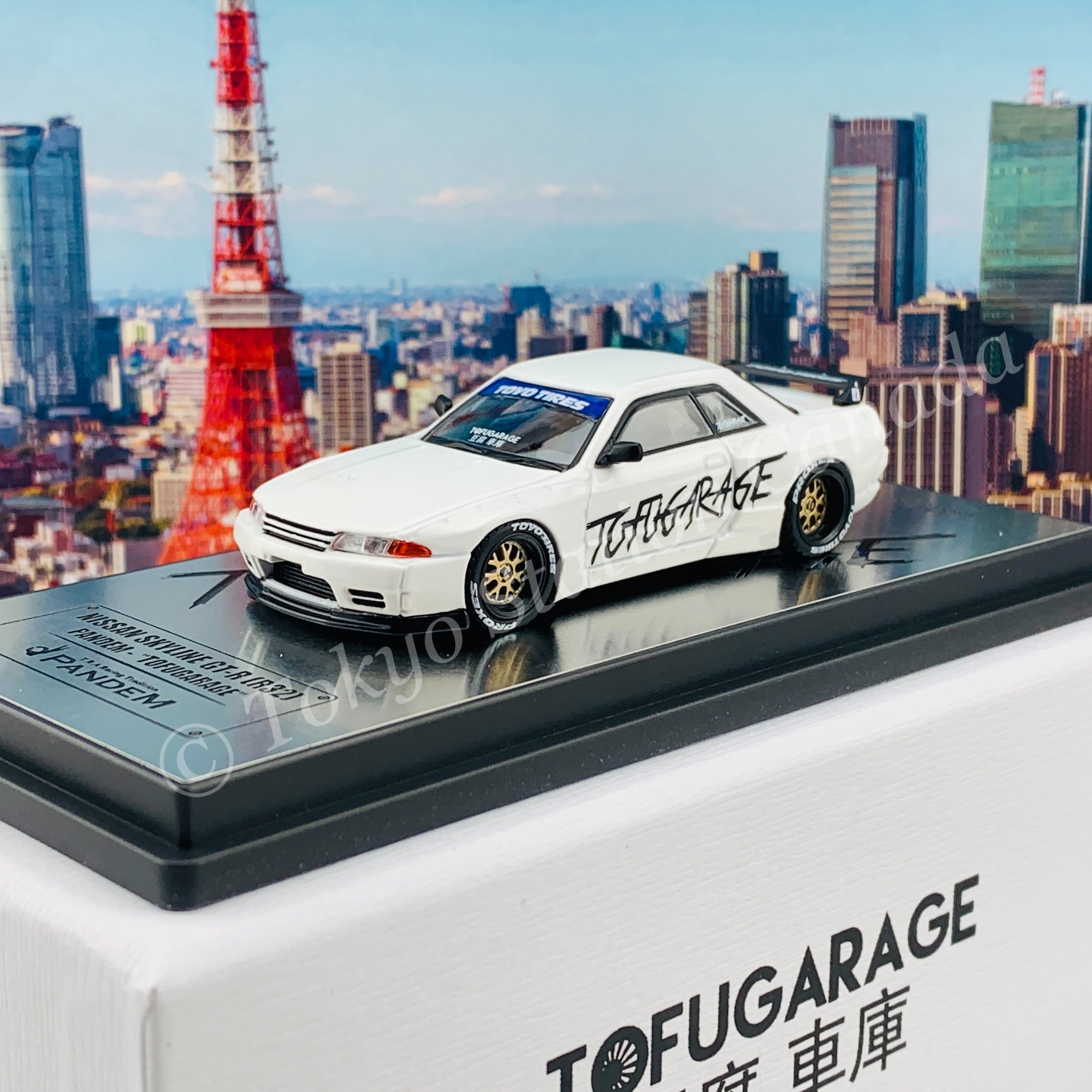 INNO64 1/64 NISSAN SKYLINE GTR R32 PANDEM 