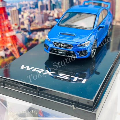 HOBBY JAPAN 1/64 SUBARU WRX STI Type S (VAB) Blue HJ641021BL