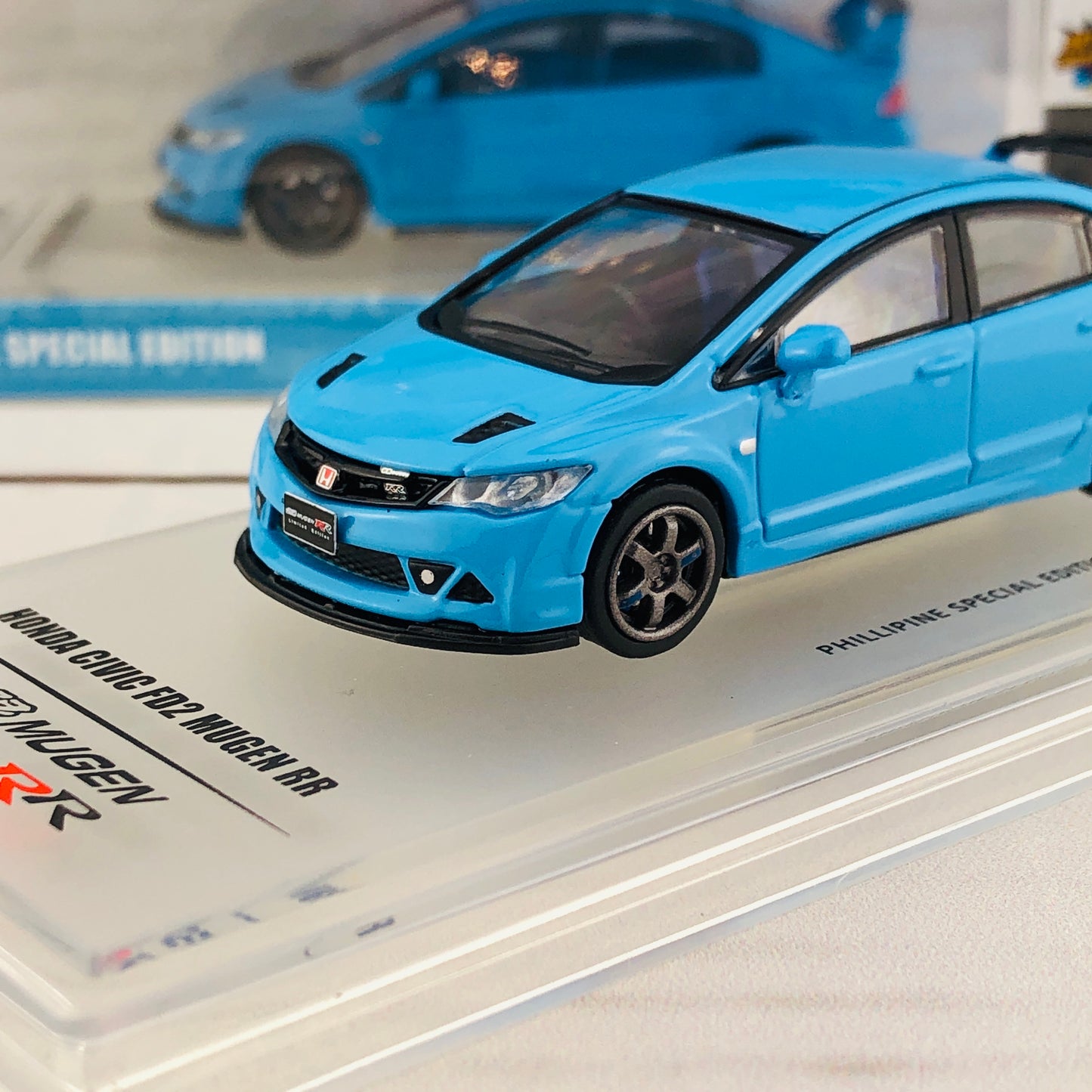 INNO64 1/64 HONDA CIVIC FD2 Mugen RR Philippine Special Edition IN64-FD2-LBPHS **Limited Qty**