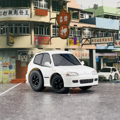 TINYQ Pro-Series 01 - Honda Civic EG6 (White) TinyQ-01c