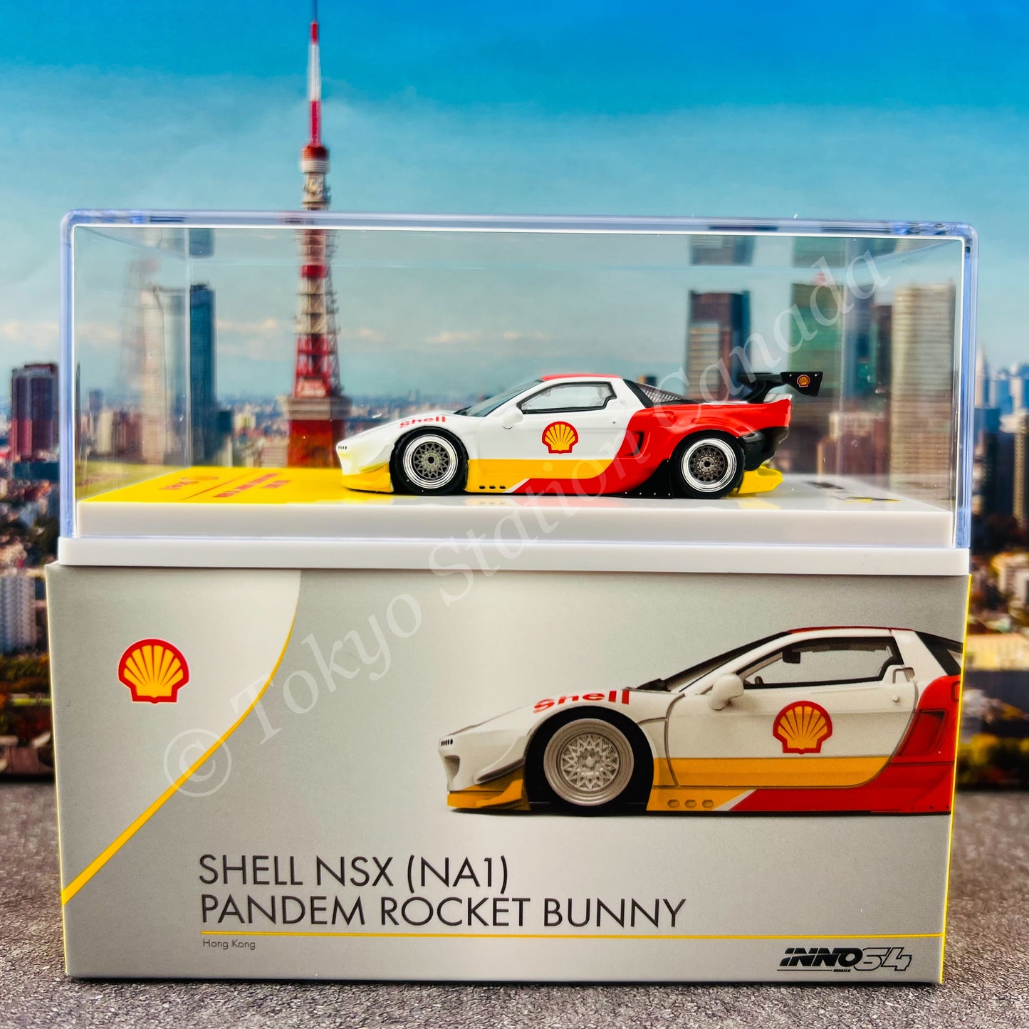 INNO64 1/64 NSX (NA1) PANDEM ROCKET BUNNY "SHELL" IN64-NSXP-SHELL
