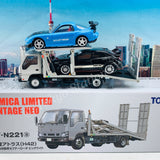 Tomytec Tomica Limited Vintage Neo 1/64 Nissan Atlas (H42) Hanamidai Automobile Safety Loader Big Wide (Silver) 日産アトラス花見台自動車ビッグワイド LV-N221a