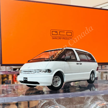 GCD 1/64 Toyota Previa White KS-016-112