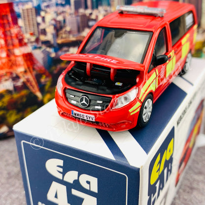 ERA CAR 1/64 Mercedes-Benz Vito UK Fire Command Vehicle MB20VITRN47