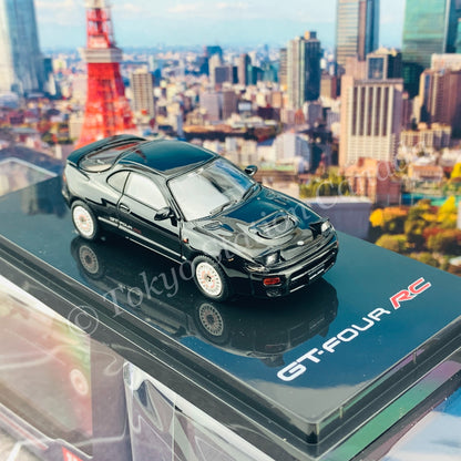HOBBY JAPAN 1/64 Toyota CELICA GT-FOUR RC ST185 Customized Version Dish Wheel Black HJ641023CBK