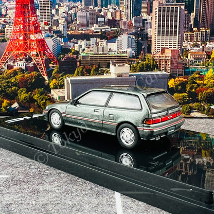 HOBBY JAPAN 1/64 Honda CIVIC (EF9) SiR Ⅱ Gray Metallic HJ641031AGM