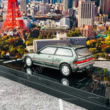 HOBBY JAPAN 1/64 Honda CIVIC (EF9) SiR Ⅱ Gray Metallic HJ641031AGM