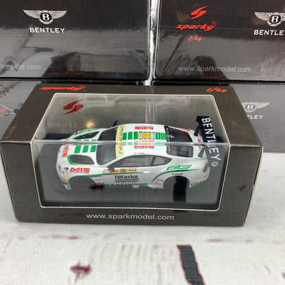 Sparky 1/64 BENTLEY CONTINENTAL GT3 NO.88 MACAU GP FIA GT WORLD CUP 2015 BENTLEY TEAM ABSOLUTE KEITA SAWA Y103