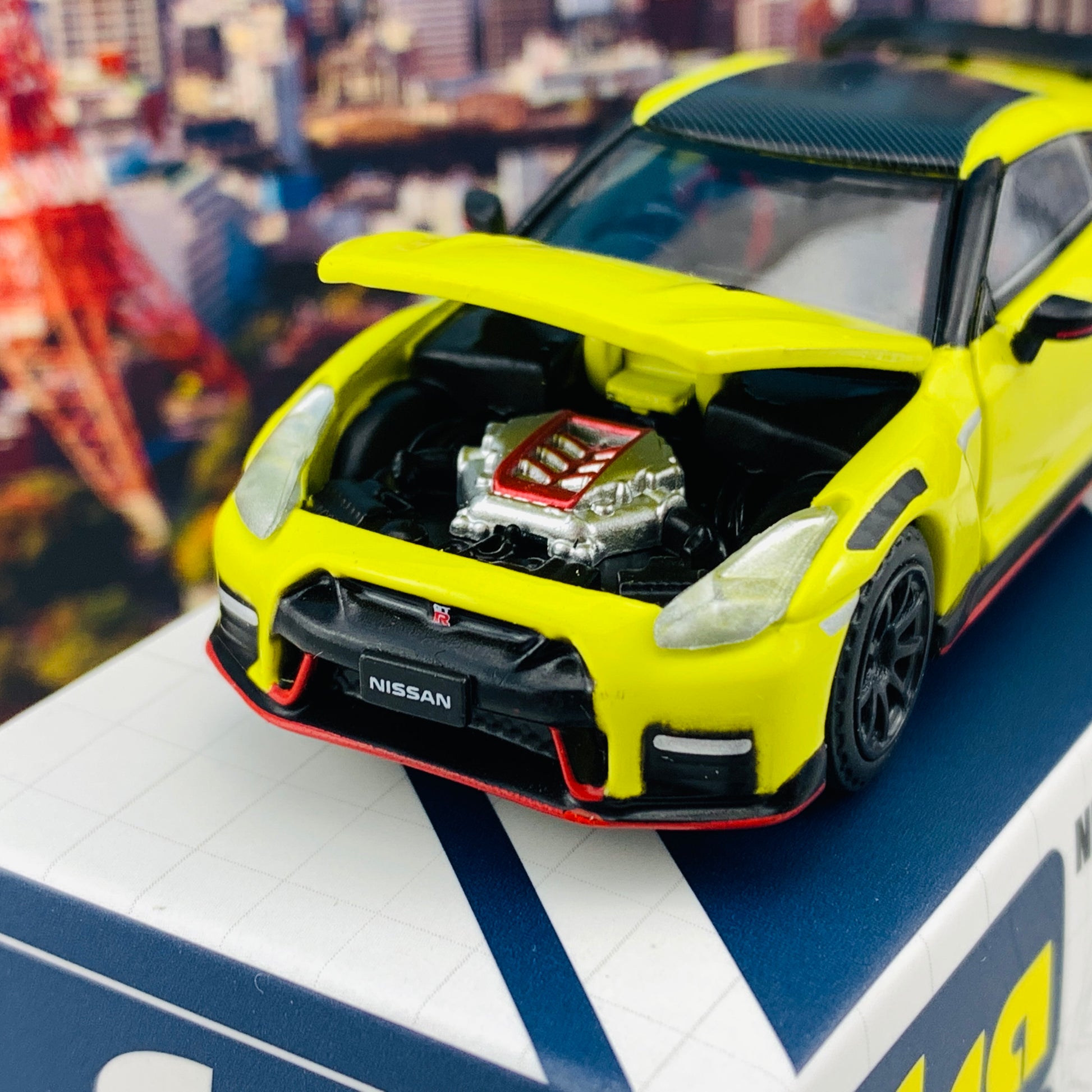 ERA CAR 34 1/64 Nissan GTR R35 NISMO 2020 Yellow 1ST Special Edition NS20GTRRF34