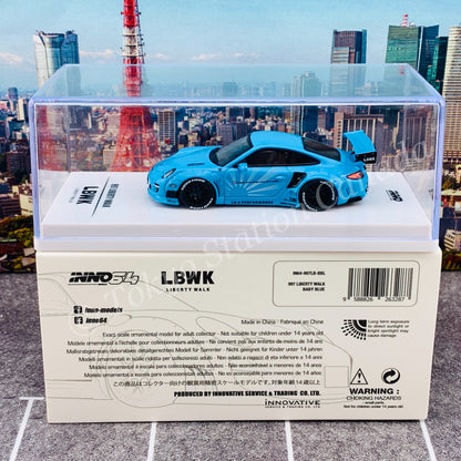INNO64 1/64 997 LIBERTY WALK Baby Blue IN64-997LB-BBL