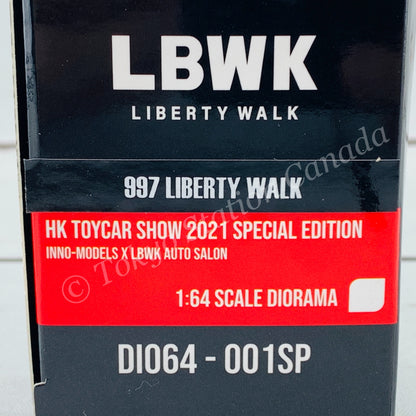 DIO64 by INNO 1/64 LBWK Auto Salon Diorama Included 997 LBWK DIO64-001SP "HONG KONG TOYCAR SHOW 2021 SPECIAL EDITION"