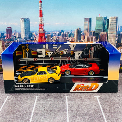MODELER'S 1/64 Initial D Set Vol.3 Keisuke Takahashi RX-7 (FD3S) & Go Hojo NSX (NA1) MD64203