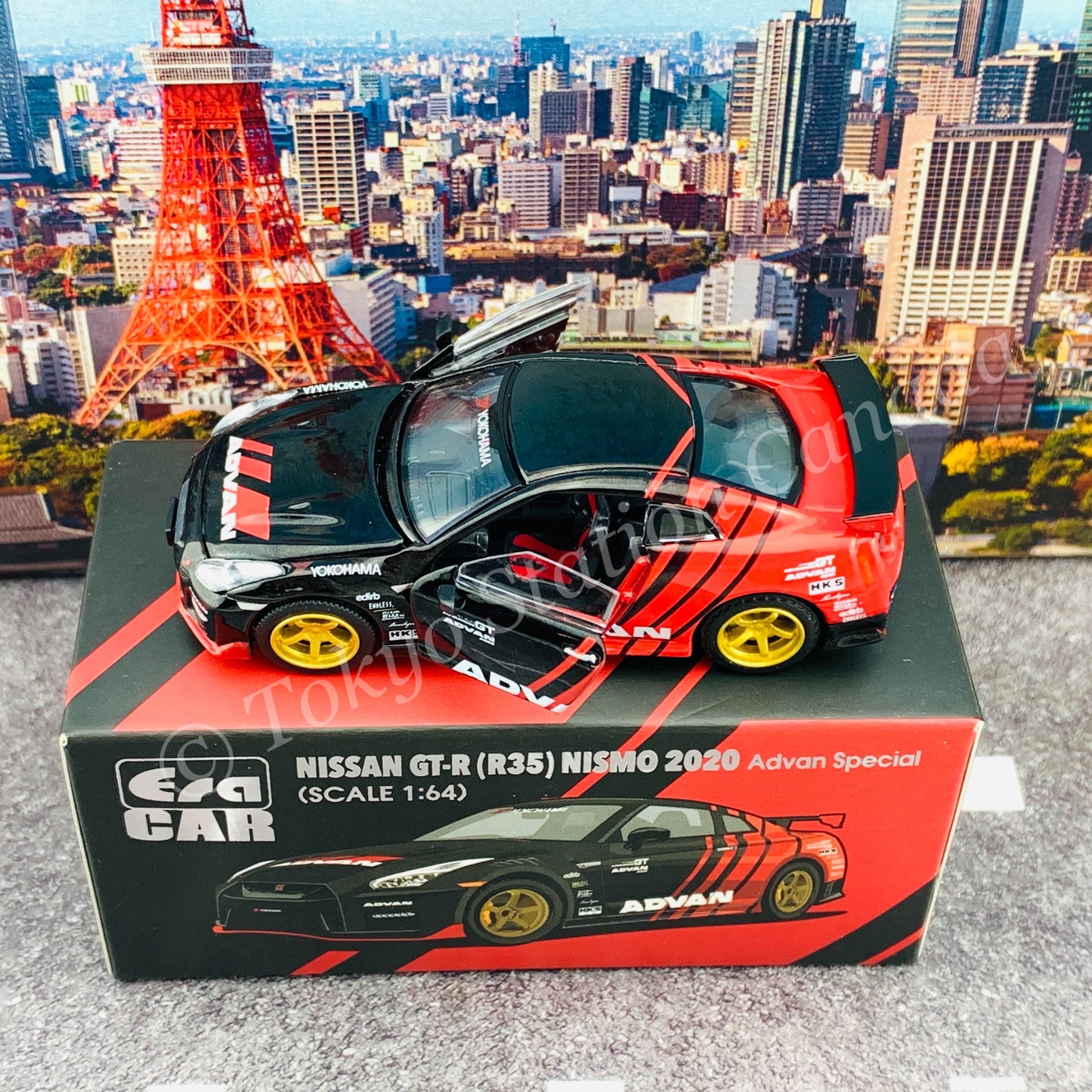 ERA CAR 1/64 Nissan GTR (R35) Nismo 2020 Advan Special NS20GTRSP34