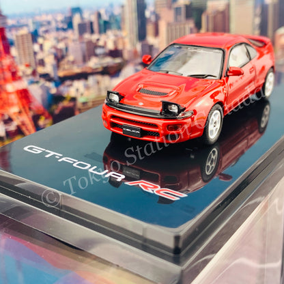 HOBBY JAPAN 1/64 Toyota CELICA GT-FOUR RC ST185 Customized Version Super Red II HJ641023BR