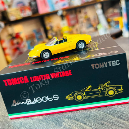 TOMYTEC Tomica Limited Vintage NEO 1/64 LV Dino 246 GTS Yellow