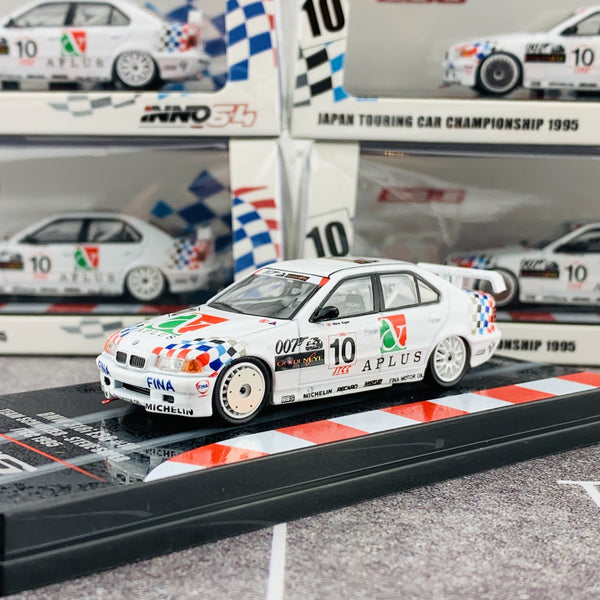 INNO64 1/64 BMW E36 318i #10 Japan Touring Car Championship 1994 "Team Schnitzer" - Steve Soper IN64-E36-10JTCC94