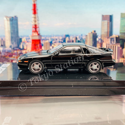 HOBBY JAPAN 1/64 Toyota SUPRA (A70) 2.5GT TWIN TURBO R BLACK HJ641026RBK