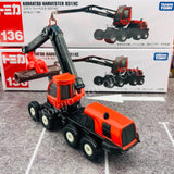 TOMICA 136 KOMATSU Harvester 931XC