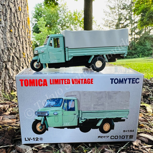 TOMYTEC Tomica Limited Vintage 1/64 Daihatsu CO10T (Green) LV-12e