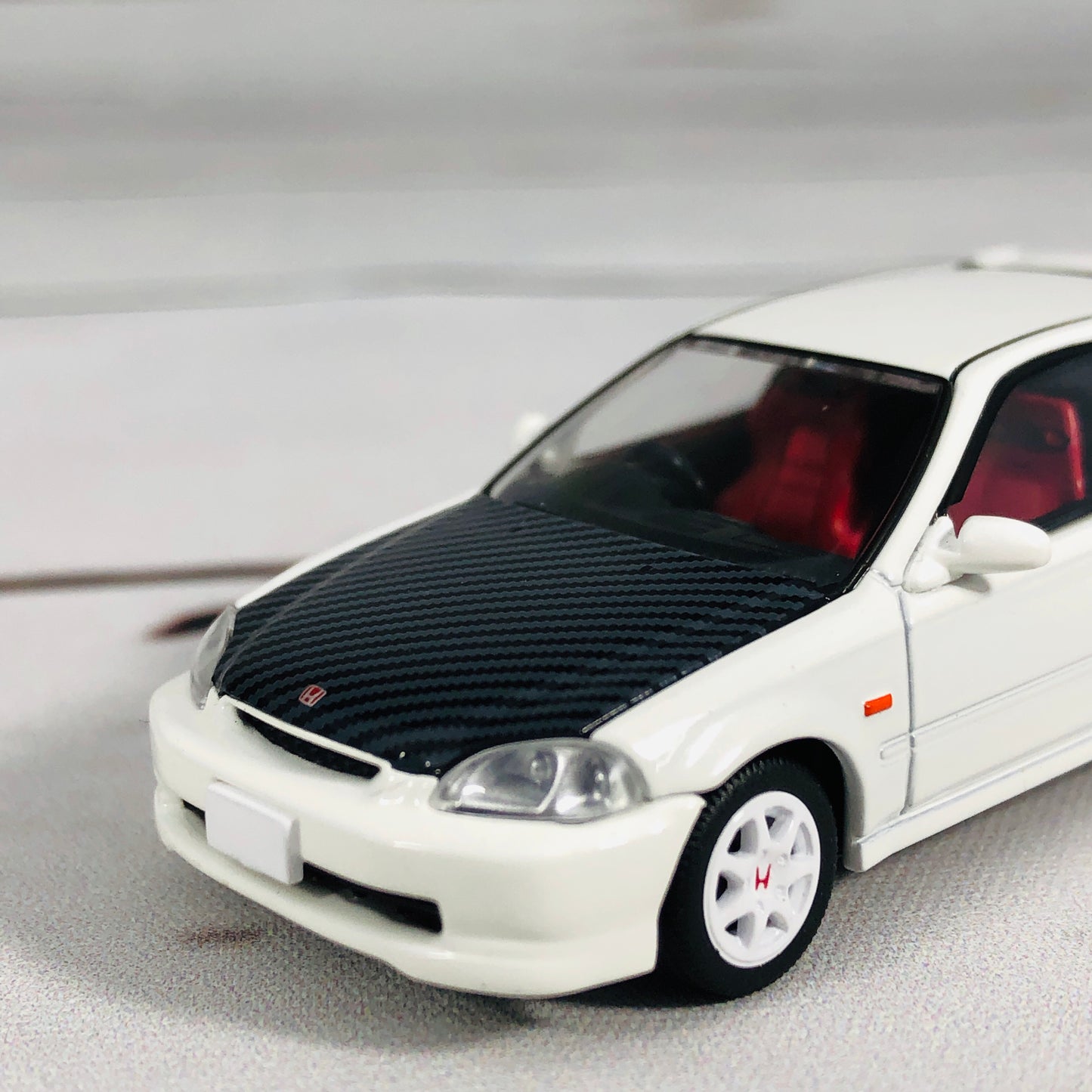 Tomica Limited Vintage Tomytec Hong Kong Edition Honda Civic EK9 Type R White