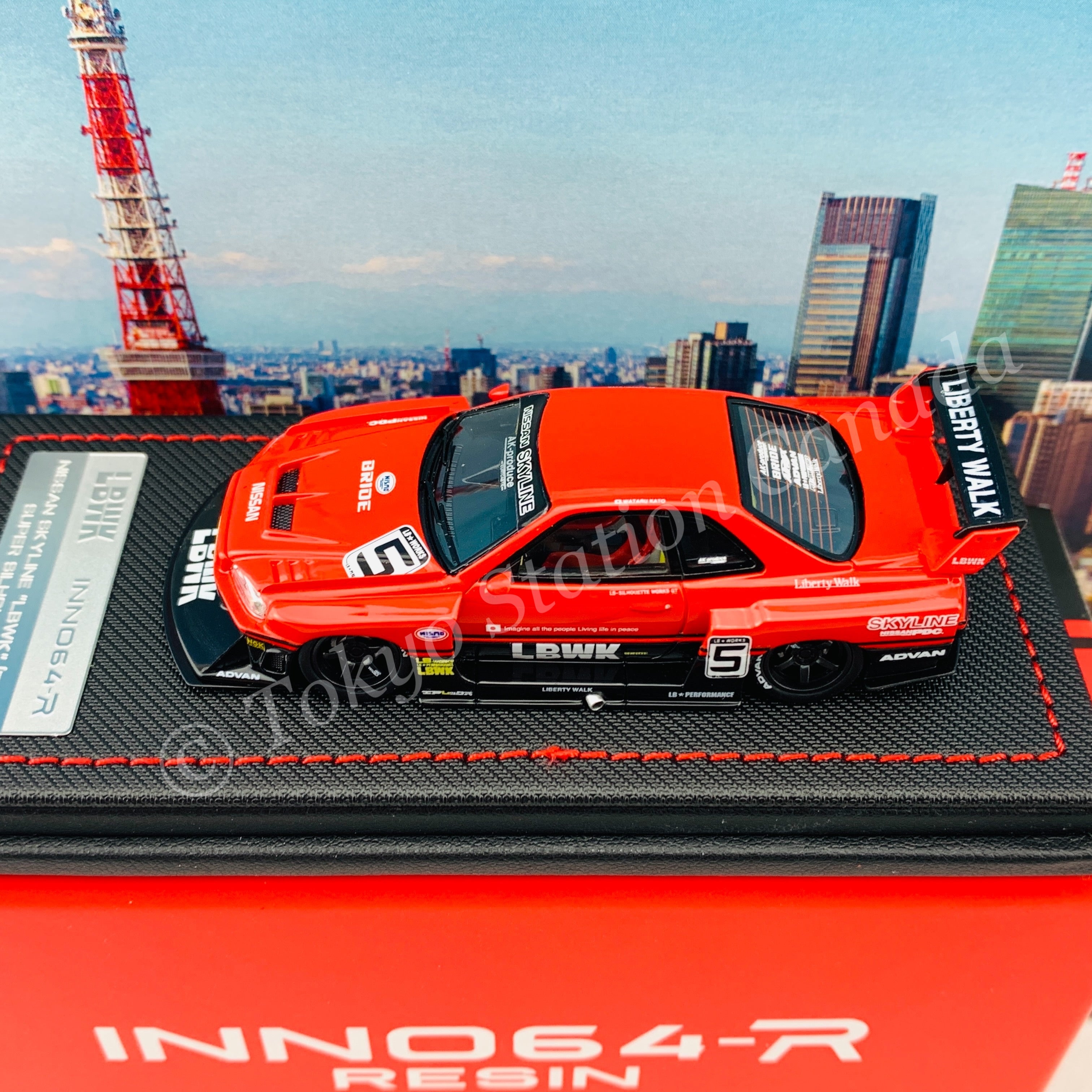 INNO64-R RESIN 1/64 NISSAN SKYLINE 