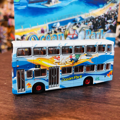Tiny Ocean Park Hong Kong Set 主題公園  電車及巴士套裝