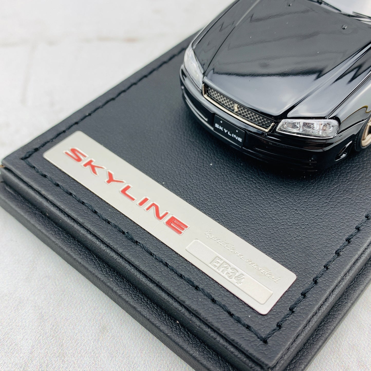 Ignition Model 1/43 Nissan Skyline 25GT Turbo ER34 Black IG1614