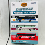 TOMYTEC N Scale The Bus Collection Osaka International Airport (ITM) Bus Set A 4543736290780