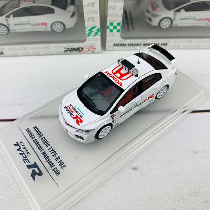INNO64 1/64 Honda Civic FD2 Type-R Suzuka Circuit Marshal Car IN64-FD2-SMC