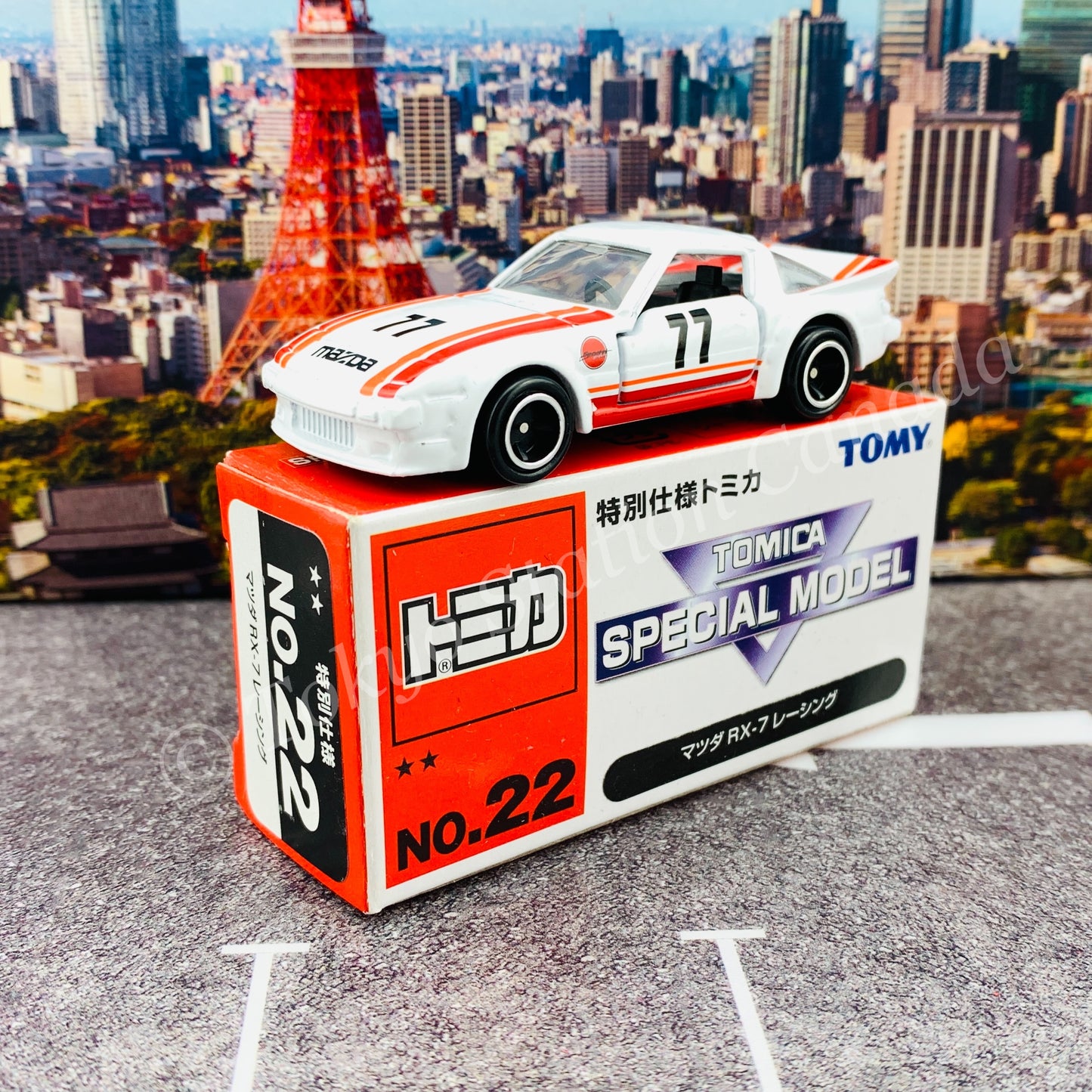 TOMICA EVENT MODEL No. 22 Mazda Savanna RX7 Racing 4904810708667