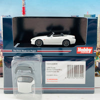 HOBBY JAPAN 1/64 Honda S2000 AP1 Type 200 Customized Version White HJ641020CW
