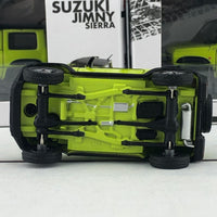 BM Creations 1/64 Suzuki Jimny Sierra (JB74) RHD - Kinetic Yellow/Bluish Black Pearl 3 Top 64B0003