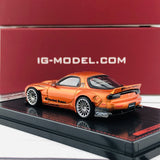 Ignition Model 1/64 Rocket Bunny RX7 (FD35) Orange Metallic 1650