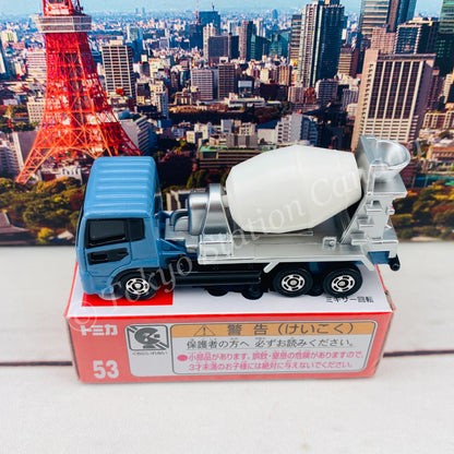TOMICA 53 Nissan Diesel Quon Mixer Car