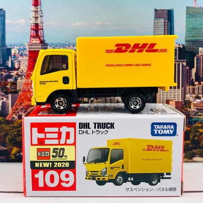 TOMICA 109 DHL Truck (Isuzu ELF)