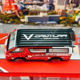 TARMAC WORKS HOBBY64 Toyota Hiace Widebody Red T64-038-GBN "2021 HK Toycar Salon Edition"