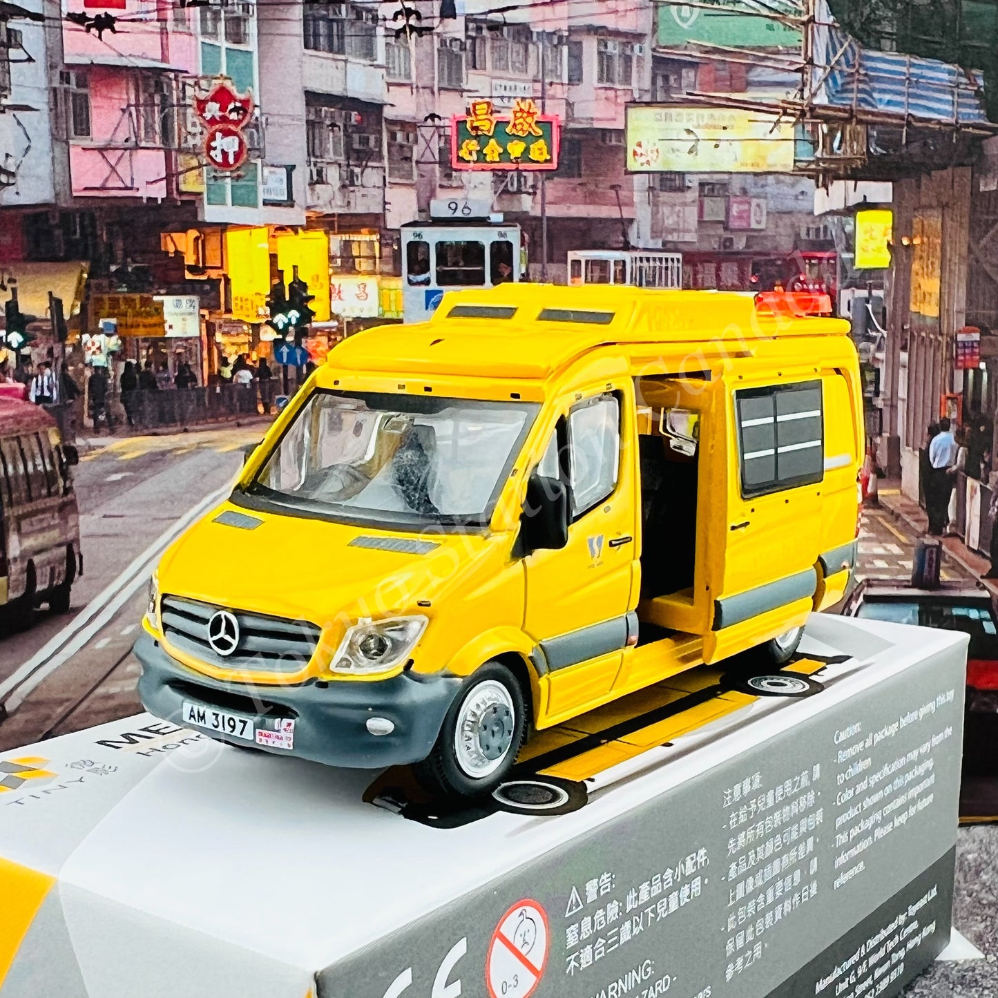 TINY 微影 69 Mercedes-Benz Sprinter FL WSD 水務署 (AM3197)  ATC65163