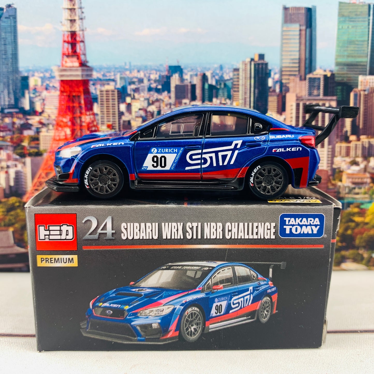 TOMICA PREMIUM 24 Subaru WRX STi NBR Challenge