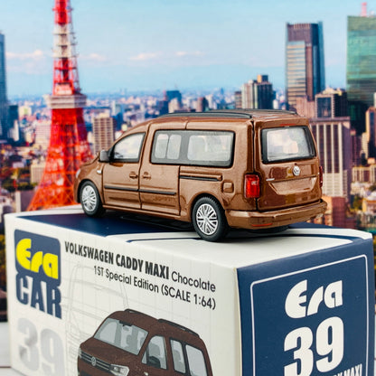 ERA CAR 39 1/64 Volkswagen Caddy Maxi 1ST Special Edition Chocolate VW20CAMRF39