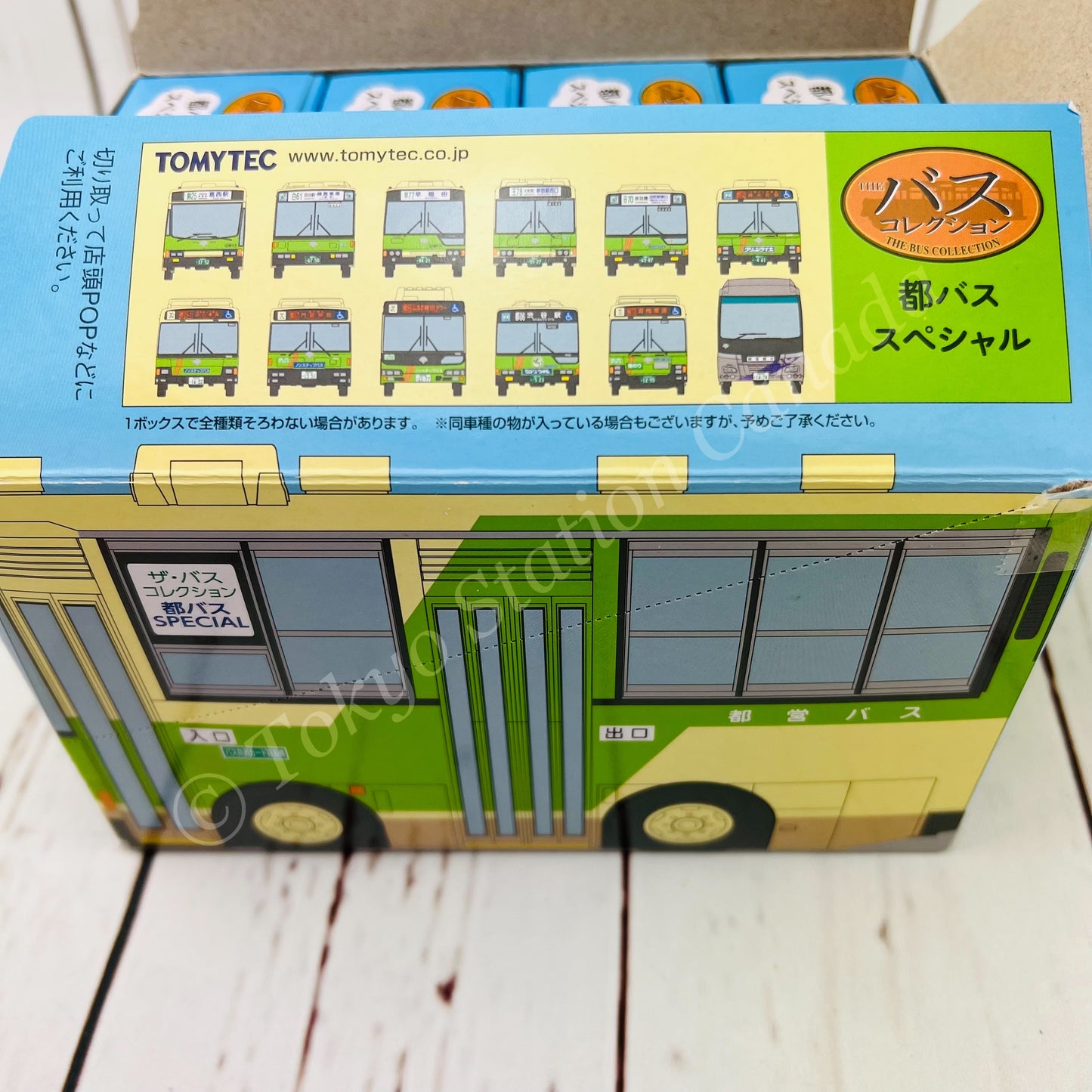 TOMYTEC N Scale The Bus Collection Toei Bus Special Complete set of 12 (4543736313182)