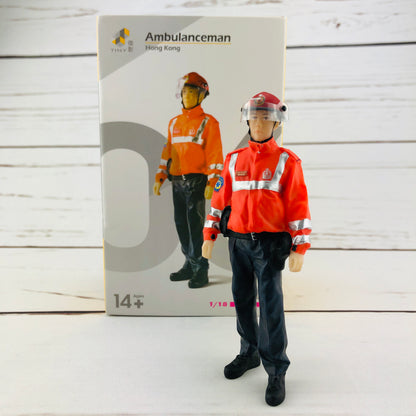 Tiny 1/18 Figure Ambulanceman Hong Kong