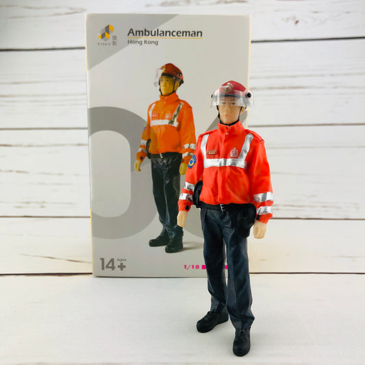 Tiny 1/18 Figure Ambulanceman Hong Kong
