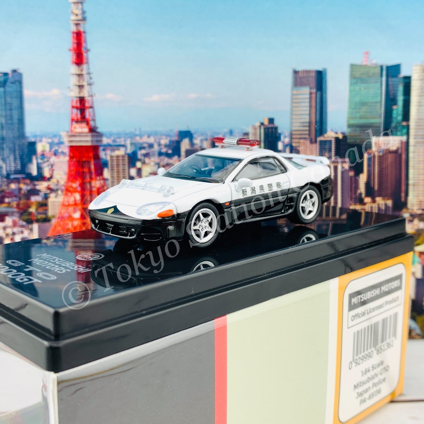 PARA64 1/64 Mitsubishi GTO Japan Police PA-65136