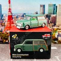 TINY 微影 1/50 AUSTIN Mini Countryman Woody (Green) ATC65202