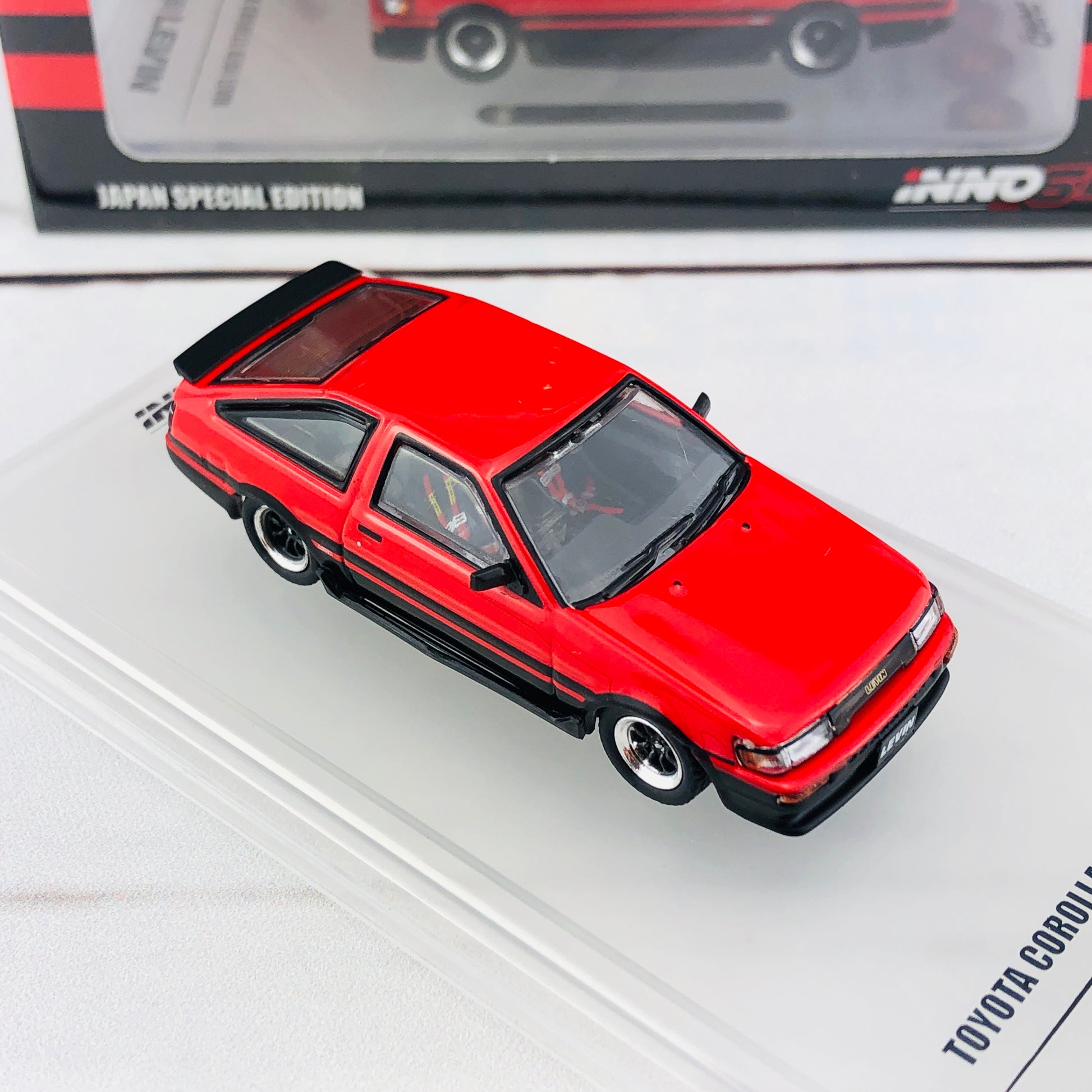 INNO64 TOYOTA COROLLA AE86 LEVIN Japan Special Edition IN94-AE86-REJS