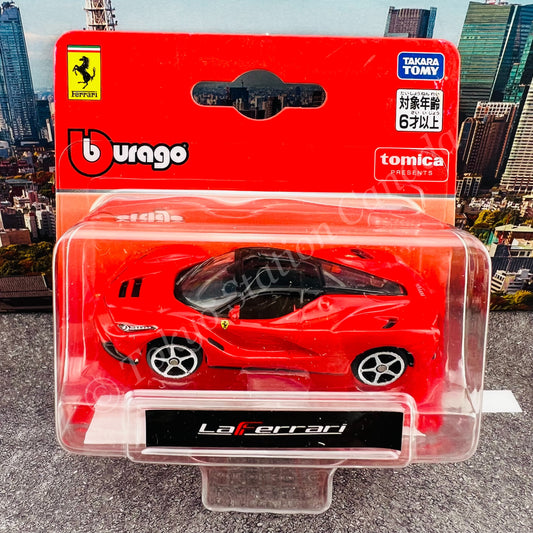 TOMICA Presents Bburago 3 inch Ferrari LaFerrari RED